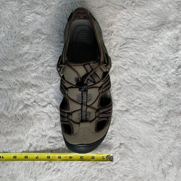 Outland Men's Solstice II Rugged River Sandals Olive Size:9 #S6027 SZ 11 - Picture 9 of 9